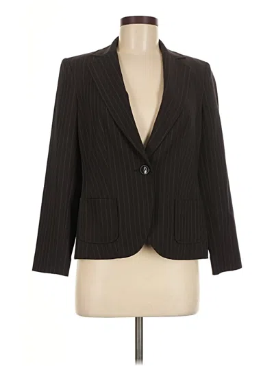 Pre-owned Style & Co Blazer Jacket In Brown