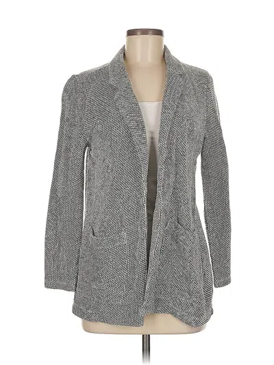Pre-owned Style & Co Blazer Jacket In Gray