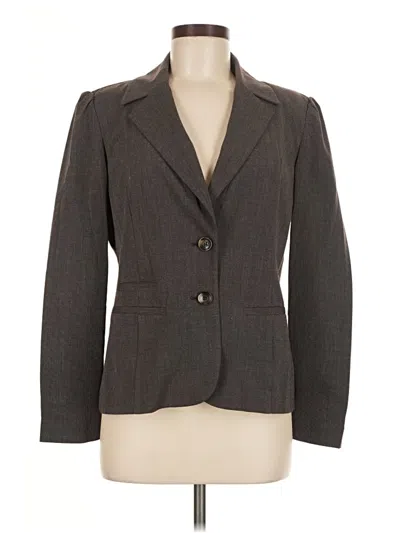 Pre-owned Style & Co Blazer Jacket In Gray