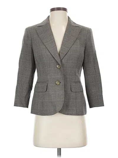 Pre-owned Style & Co Blazer Jacket In Gray