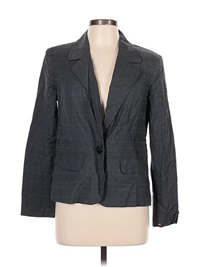 Pre-owned Style & Co Blazer Jacket In Gray
