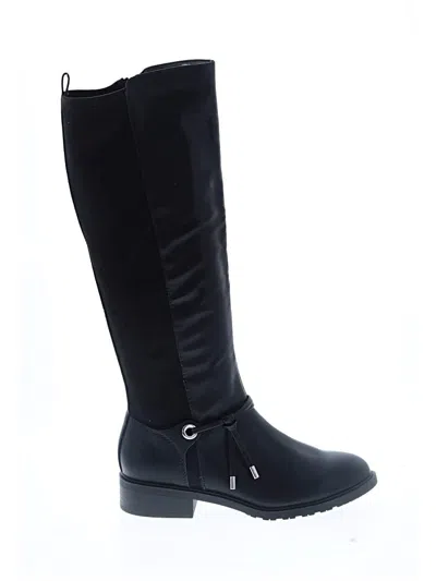 Pre-owned Style & Co Boots In Black