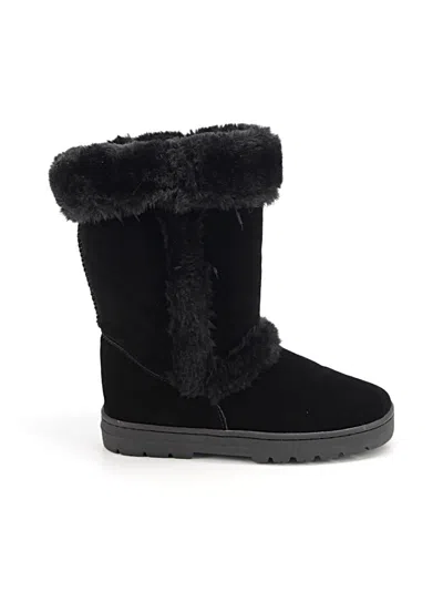 Pre-owned Style & Co Boots In Black