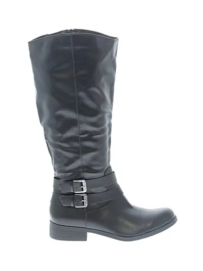 Pre-owned Style & Co Boots In Black