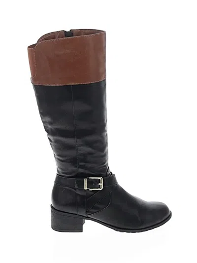 Pre-owned Style & Co Boots In Black