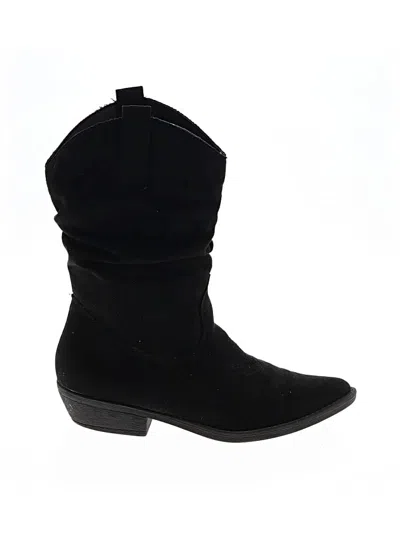 Pre-owned Style & Co Boots In Black