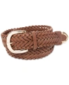 STYLE & CO BRAIDED BELT WITH METAL BUCKLE