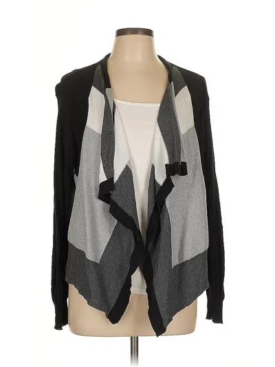 Pre-owned Style & Co Cardigan Sweater In Black