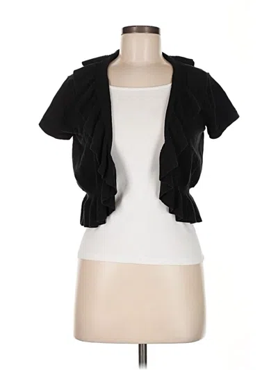 Pre-owned Style & Co Cardigan Sweater In Black