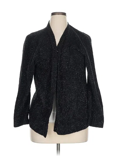 Pre-owned Style & Co Cardigan Sweater In Black