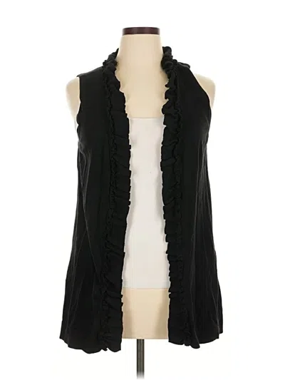 Pre-owned Style & Co Cardigan Sweater In Black