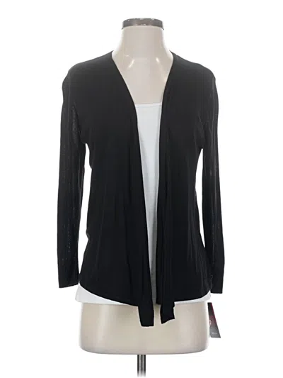 Pre-owned Style & Co Cardigan Sweater In Black