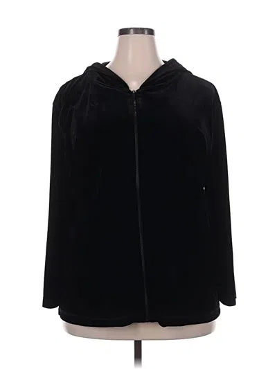 Pre-owned Style & Co Cardigan Sweater In Black