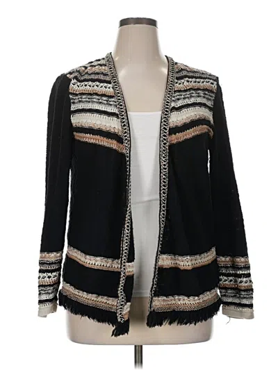 Pre-owned Style & Co Cardigan Sweater In Black