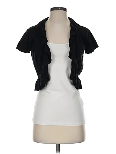 Pre-owned Style & Co Cardigan Sweater In Black