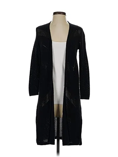 Pre-owned Style & Co Cardigan Sweater In Black