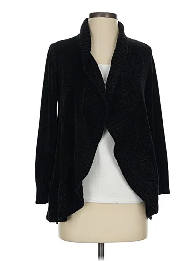 Pre-owned Style & Co Cardigan Sweater In Black