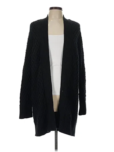 Pre-owned Style & Co Cardigan Sweater In Black