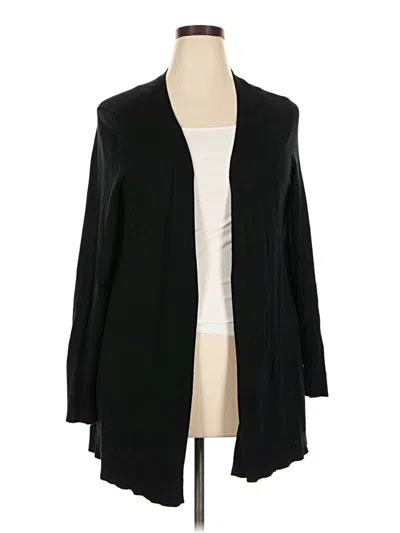 Pre-owned Style & Co Cardigan Sweater In Black