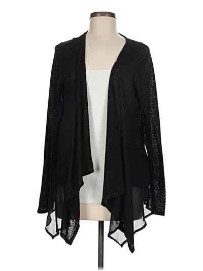 Pre-owned Style & Co Cardigan Sweater In Black