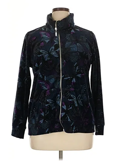 Pre-owned Style & Co Cardigan Sweater In Black