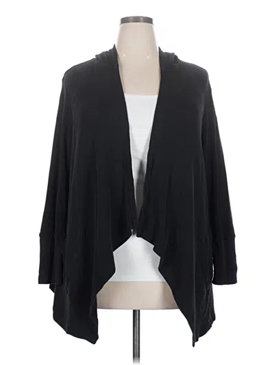 Pre-owned Style & Co Cardigan Sweater In Black