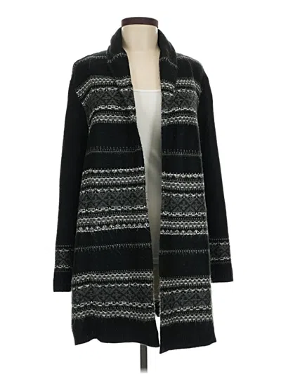 Pre-owned Style & Co Cardigan Sweater In Black