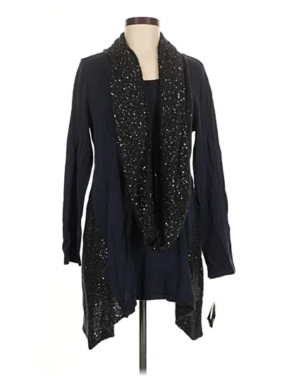 Pre-owned Style & Co Cardigan Sweater In Blue