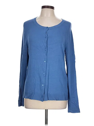 Pre-owned Style & Co Cardigan Sweater In Blue