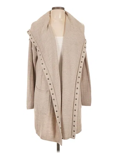 Pre-owned Style & Co Cardigan Sweater In Brown