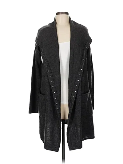 Pre-owned Style & Co Cardigan Sweater In Gray
