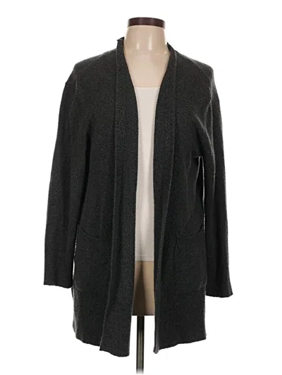 Pre-owned Style & Co Cardigan Sweater In Gray