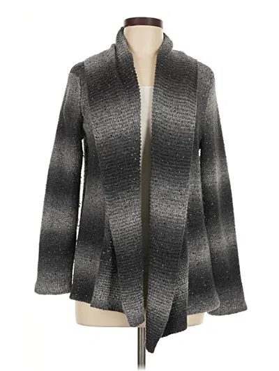 Pre-owned Style & Co Cardigan Sweater In Gray