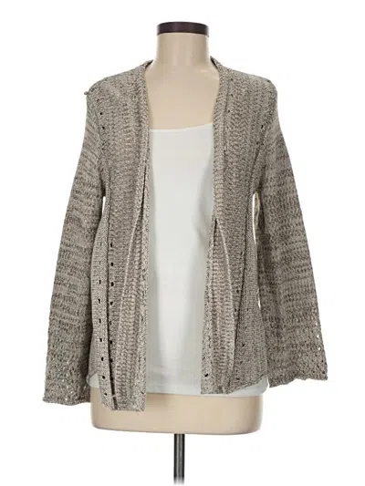 Pre-owned Style & Co Cardigan Sweater In Gray