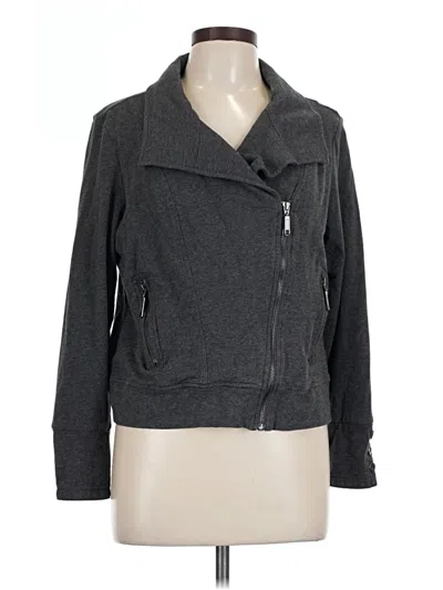 Pre-owned Style & Co Cardigan Sweater In Gray