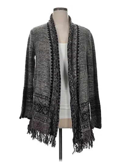Pre-owned Style & Co Cardigan Sweater In Gray