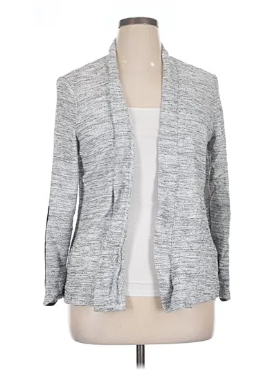 Pre-owned Style & Co Cardigan Sweater In Gray