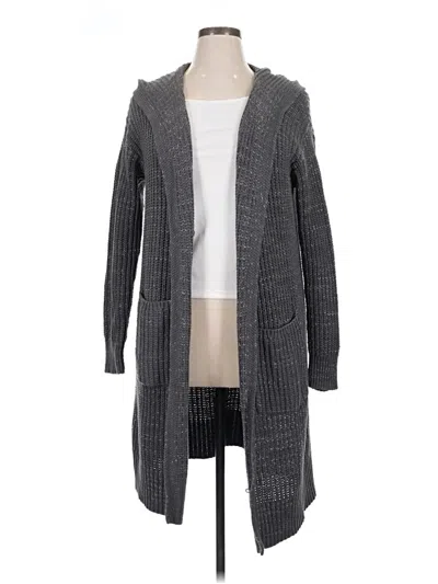 Pre-owned Style & Co Cardigan Sweater In Gray