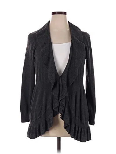 Pre-owned Style & Co Cardigan Sweater In Gray