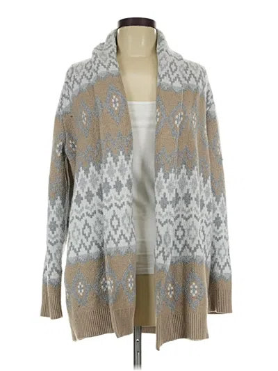 Pre-owned Style & Co Cardigan Sweater In Gray