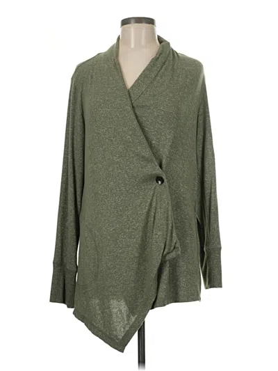 Pre-owned Style & Co Cardigan Sweater In Green