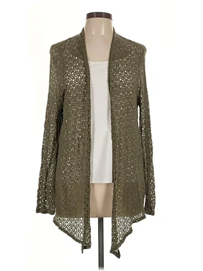 Pre-owned Style & Co Cardigan Sweater In Green