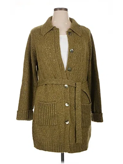 Pre-owned Style & Co Cardigan Sweater In Green