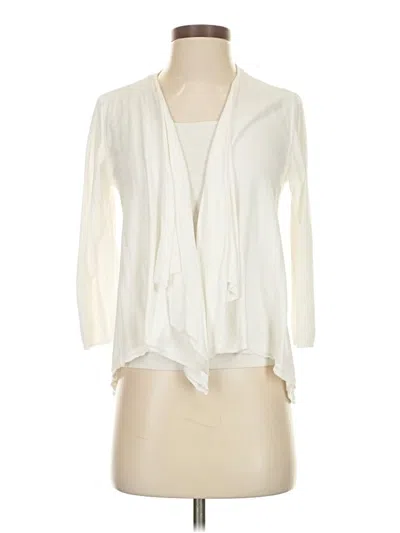 Pre-owned Style & Co Cardigan Sweater In Ivory