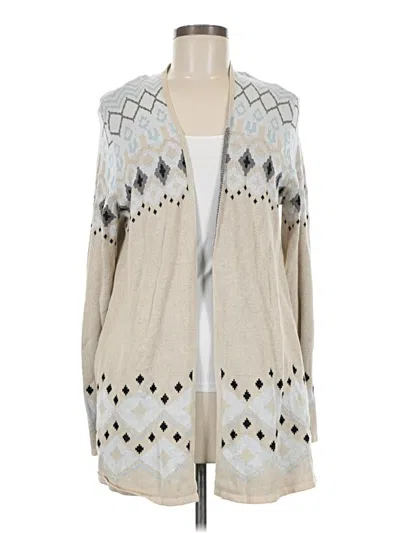 Pre-owned Style & Co Cardigan Sweater In Ivory