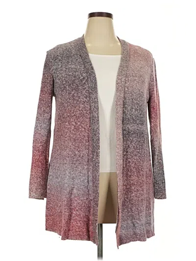 Pre-owned Style & Co Cardigan Sweater In Pink