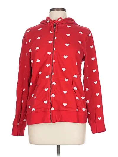 Pre-owned Style & Co Cardigan Sweater In Red