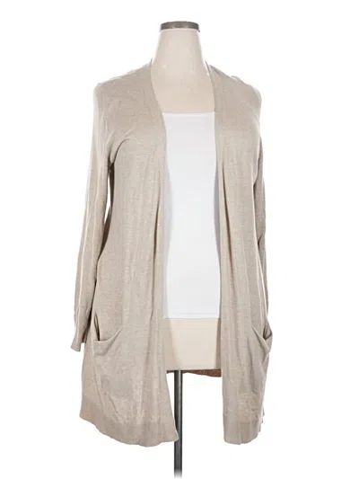 Pre-owned Style & Co Cardigan Sweater In Tan