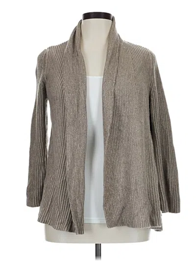 Pre-owned Style & Co Cardigan Sweater In Tan