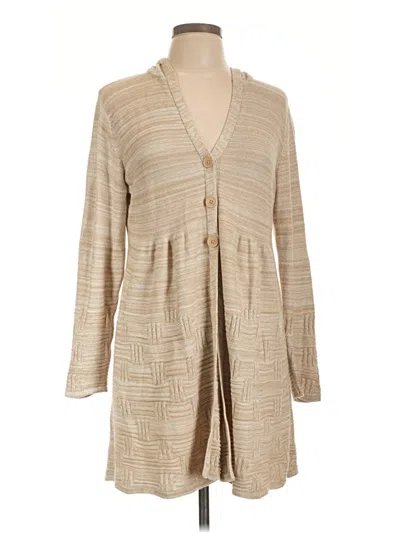 Pre-owned Style & Co Cardigan Sweater In Tan